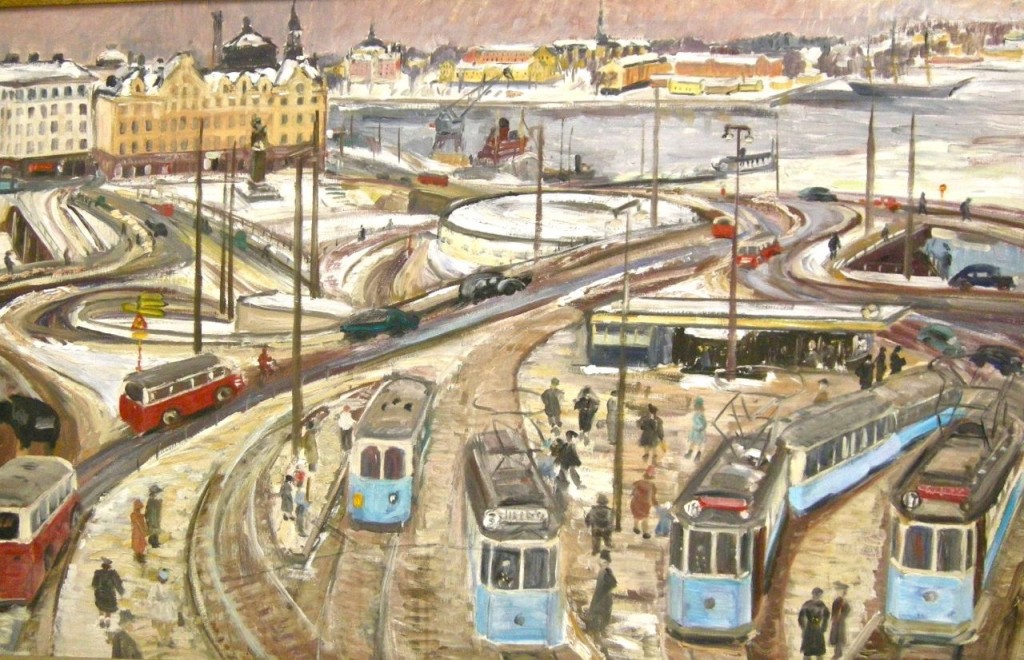 Inga Möllerberg, Slussen, 1947