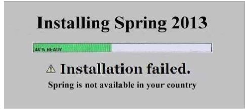 installing spring